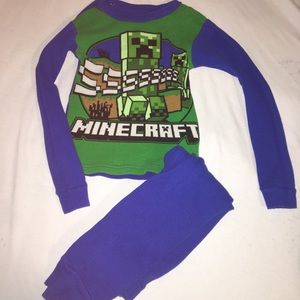 Minecraft Kids pjs size 6